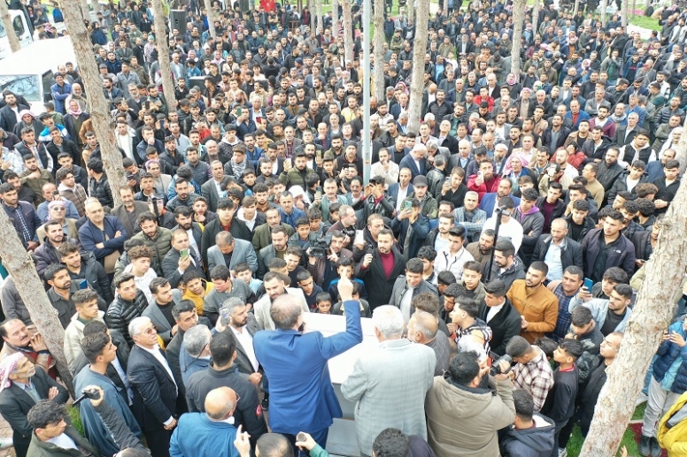 Başkan Yalçınkaya Yeniden Adayım Dedi Halkla Buluşması Mitinge Dönüştü