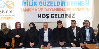 İyilik Güzeldir Derneğinden Başkan Beyazgül'e Tam Destek